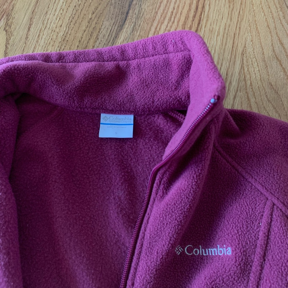 Columbia Zip Fleece Jacket
